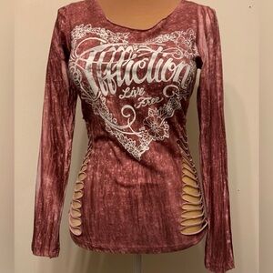 Affliction Live Free Long Sleeve tee